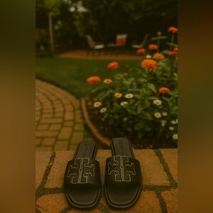 Tory Burch Black Sandals